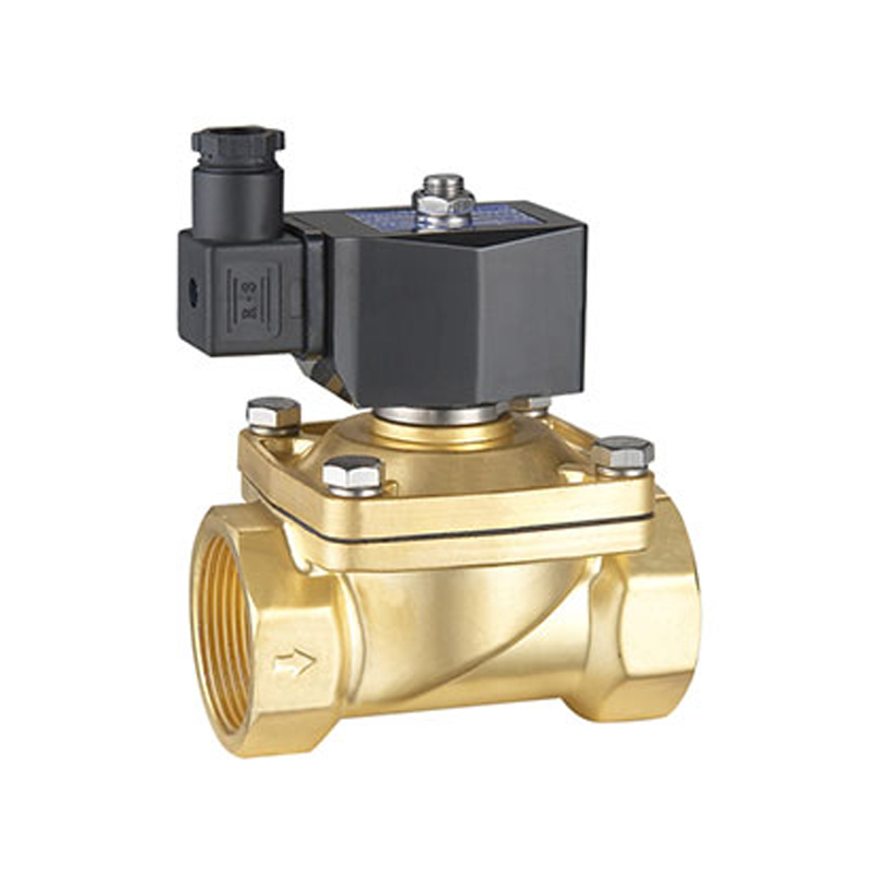 Low-pressure solenoid valve use for water or gas